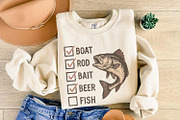 Boat Rod Bait Beer Fish PNG, Funny, an Illustration by SharpMarketplace (Thumbnail 8 of 9)