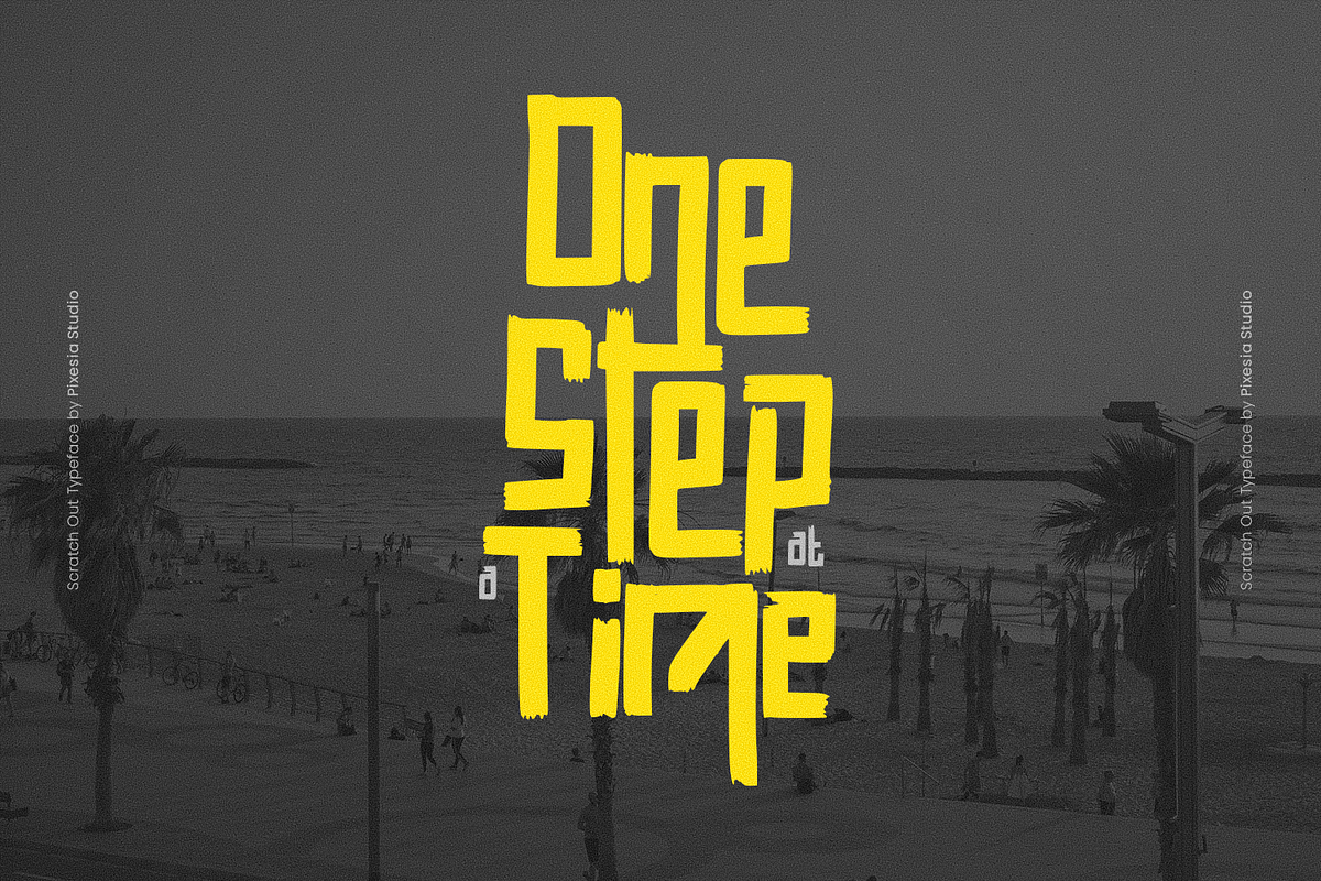 Scratch Out - Urban Brush Font, a Handwritten Font by Pixesia Studio (Photo 8 of 10)