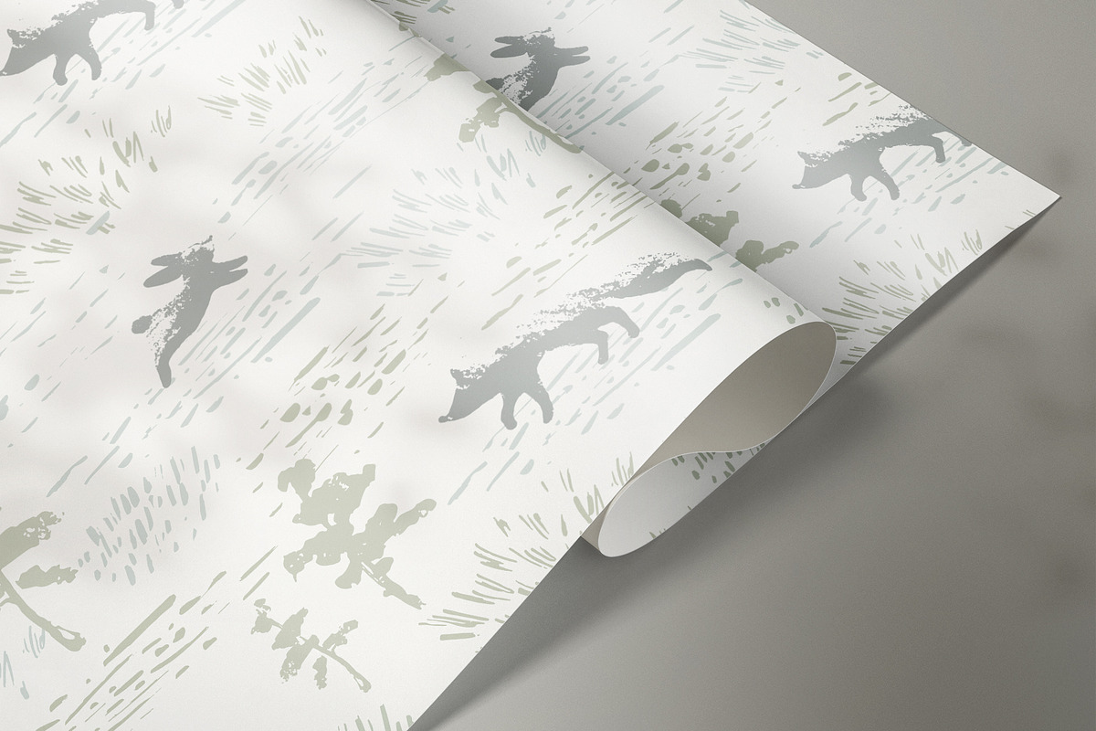 Autumn Forest Patterns and Elements, an Animal Illustration by MeadowFox (Photo 7 of 8)