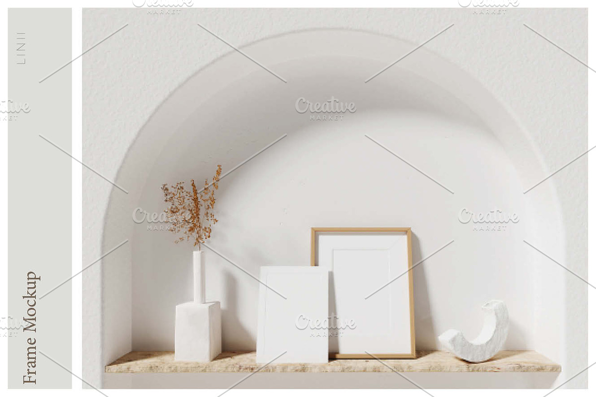 Frame Mockup, a Print Template by LINII (Photo 1 of 2)