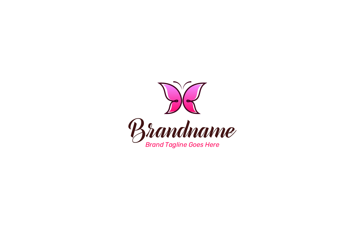Butterfly Logo, Butterfly With B, B, a Branding & Logo Template by Maryam Design Studio (Photo 1 of 15)
