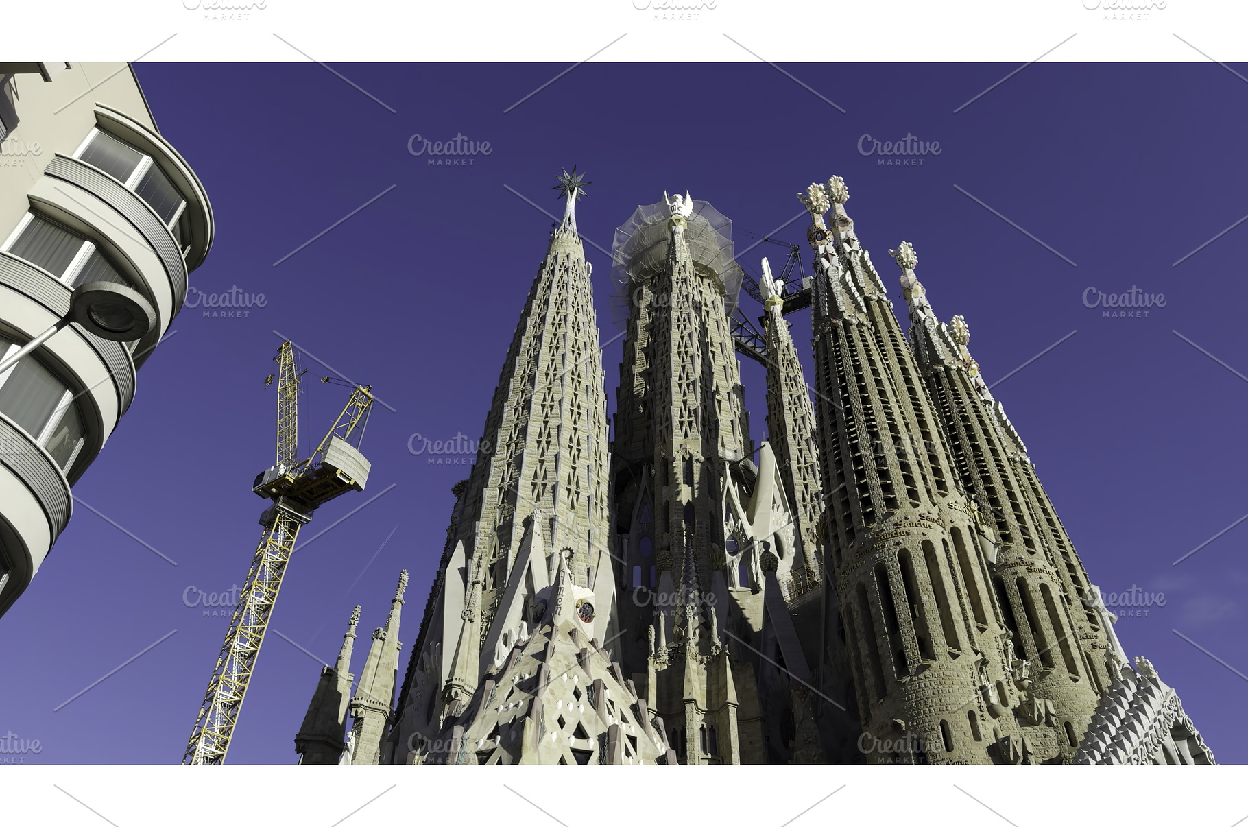 Sagrada familia showing ongoing, an Architecture Photo by Media Whale Stock