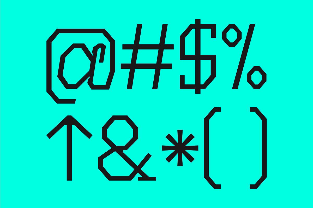 Digitopia - Experimental Type, a Sans Serif Font by Kulturë Type (Photo 1 of 9)