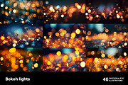 Bokeh lights. 46 images, an Abstract Photo by Handmadefont (Thumbnail 4 of 11)