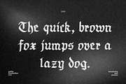 Nosticfer Gothic Handwritten Font, a Blackletter Font by Ashiya Pixel (Thumbnail 5 of 11)