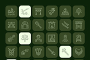 1390 Cultural and Historical Icons, an Outline Icon by Prosymbols (Thumbnail 22 of 25)