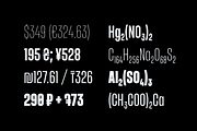Entropia — condensed geometric sans, a Sans Serif Font by Slava Antipov (Thumbnail 11 of 14)