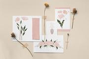 Blush Pink Flowers Poppies One Touch, an Illustration by MariiaVasilenko (Thumbnail 4 of 10)