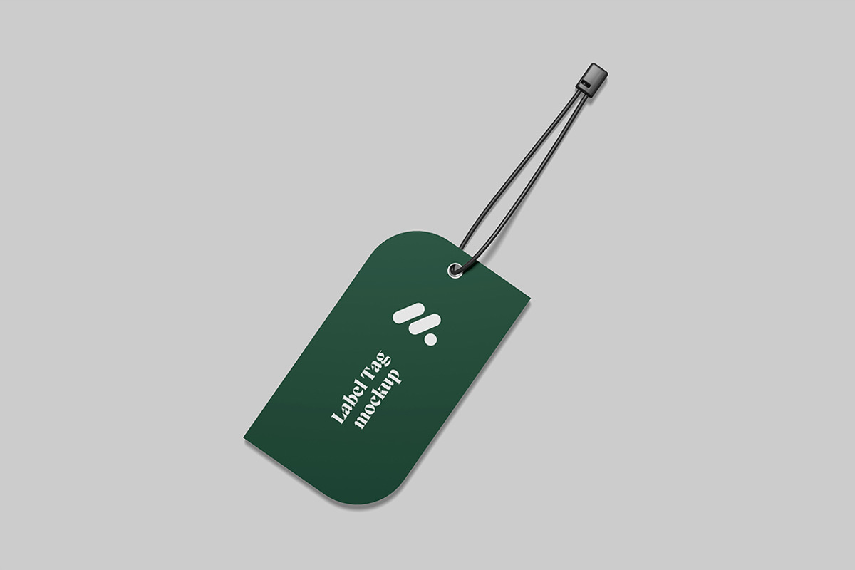 High Quality Label Tag Mockup, a Mockup by DxSLEX (Photo 2 of 5)