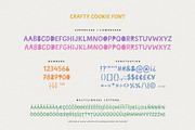 Crafty Cookie handmade cutout font, a Handwritten Font by Minna Kaario (Thumbnail 10 of 12)