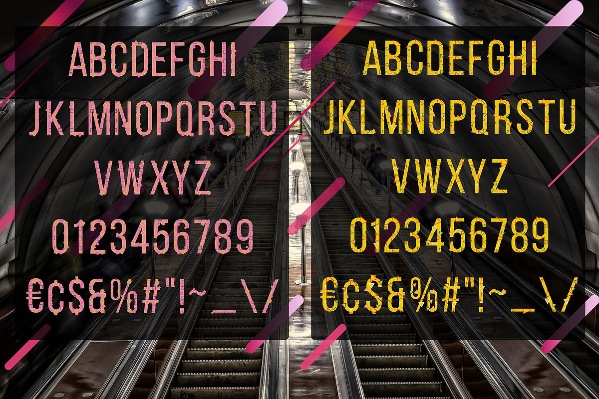 Memphis font trio preview 4