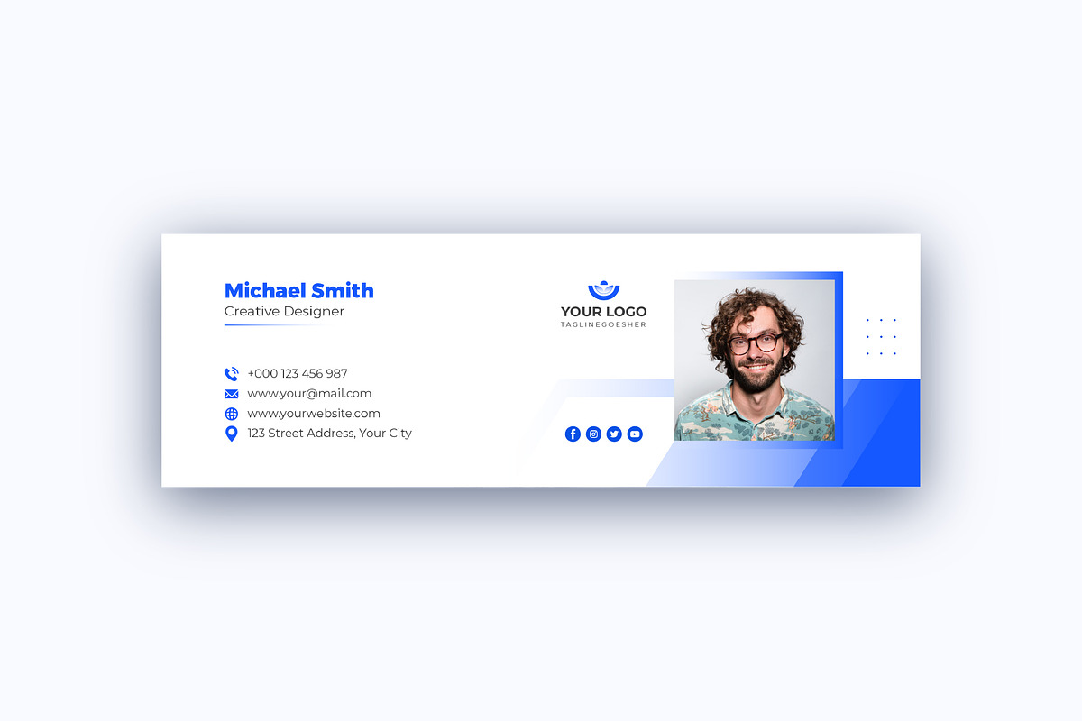 Email Signature Template, an Email Template by Mk_Studio (Photo 4 of 7)