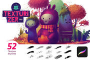 Texturizer Pro - Procreate Brushes, a Brush Add-On by Frankentoon Store (Thumbnail 1 of 6)