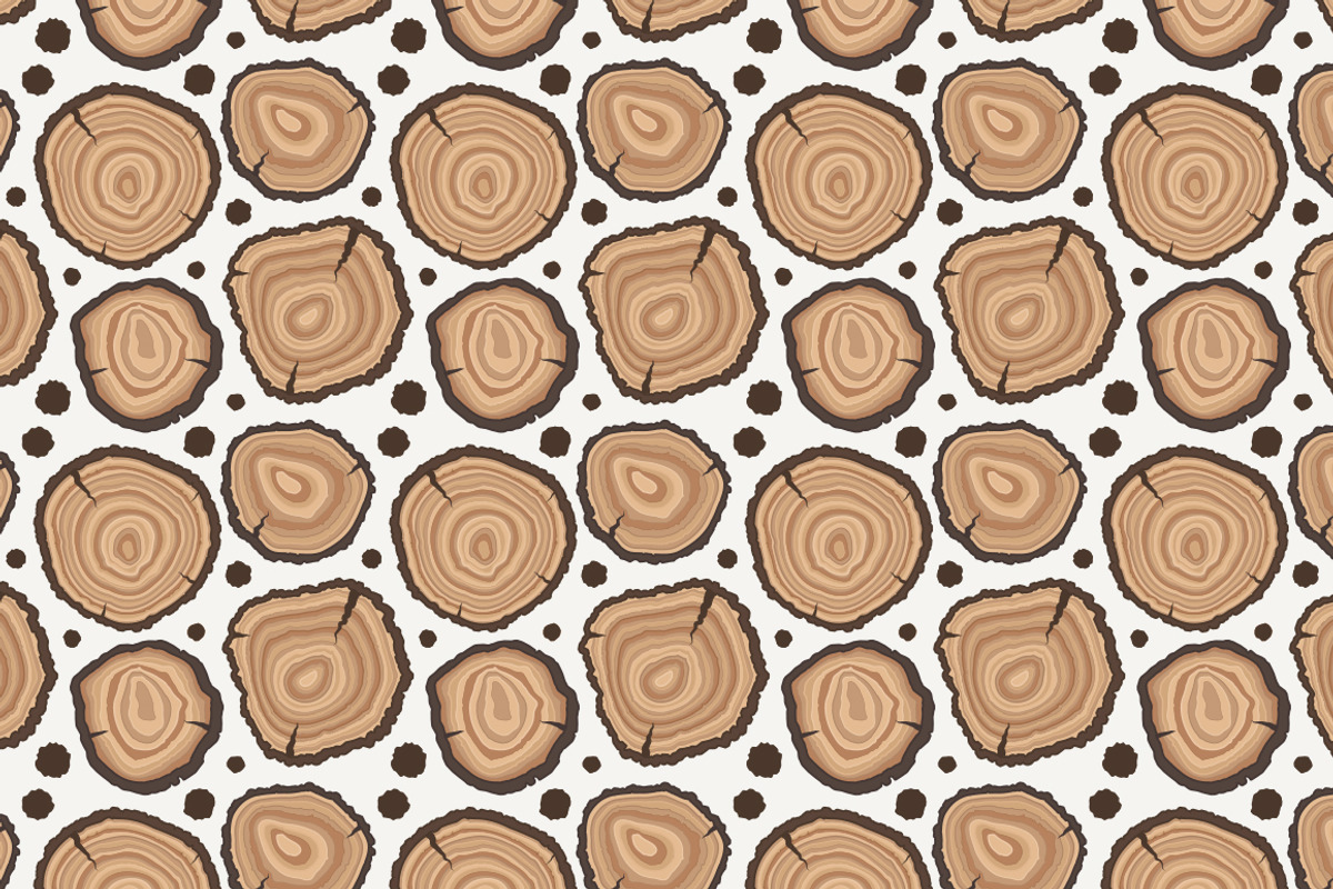 Vector tree rings bundle, a Texture Illustration by Exit Graphic Shop (Photo 4 of 4)