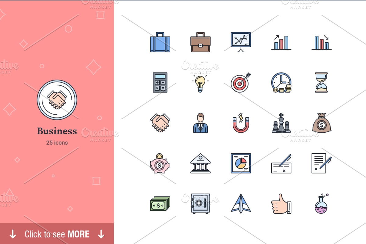 Business – Epic landing page icons, an Icon by EpicShop (Photo 3 of 3)