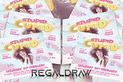 Valentines Party Flyer, a Flyer Template by regalDRAW (Thumbnail 3 of 4)