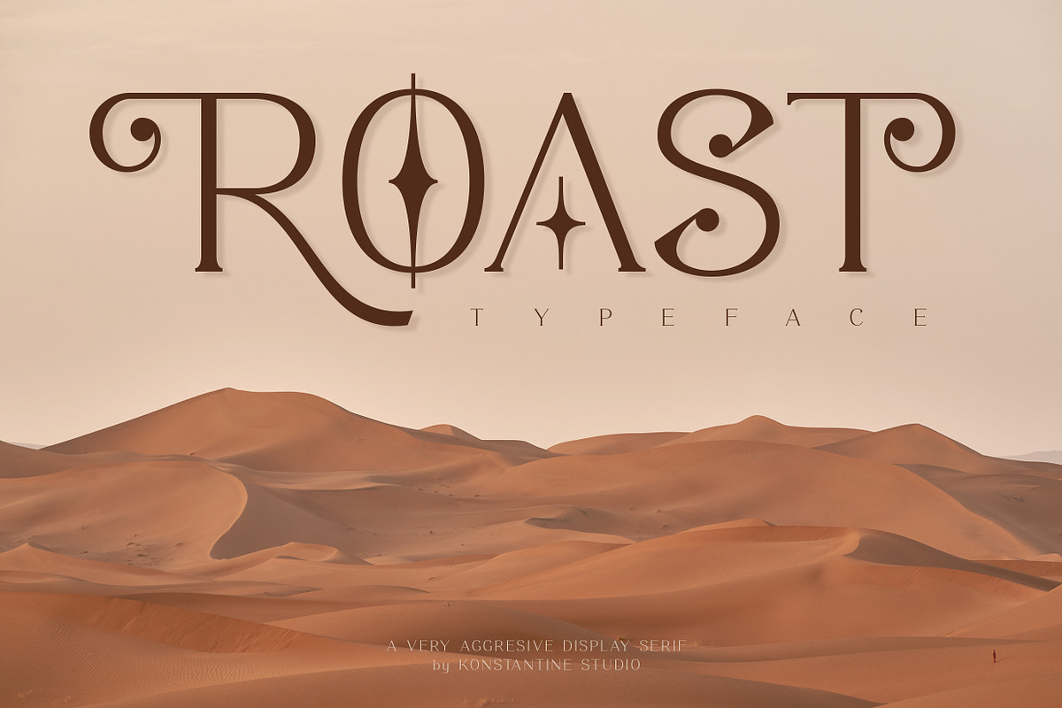 ROAST - Decorative Display Serif