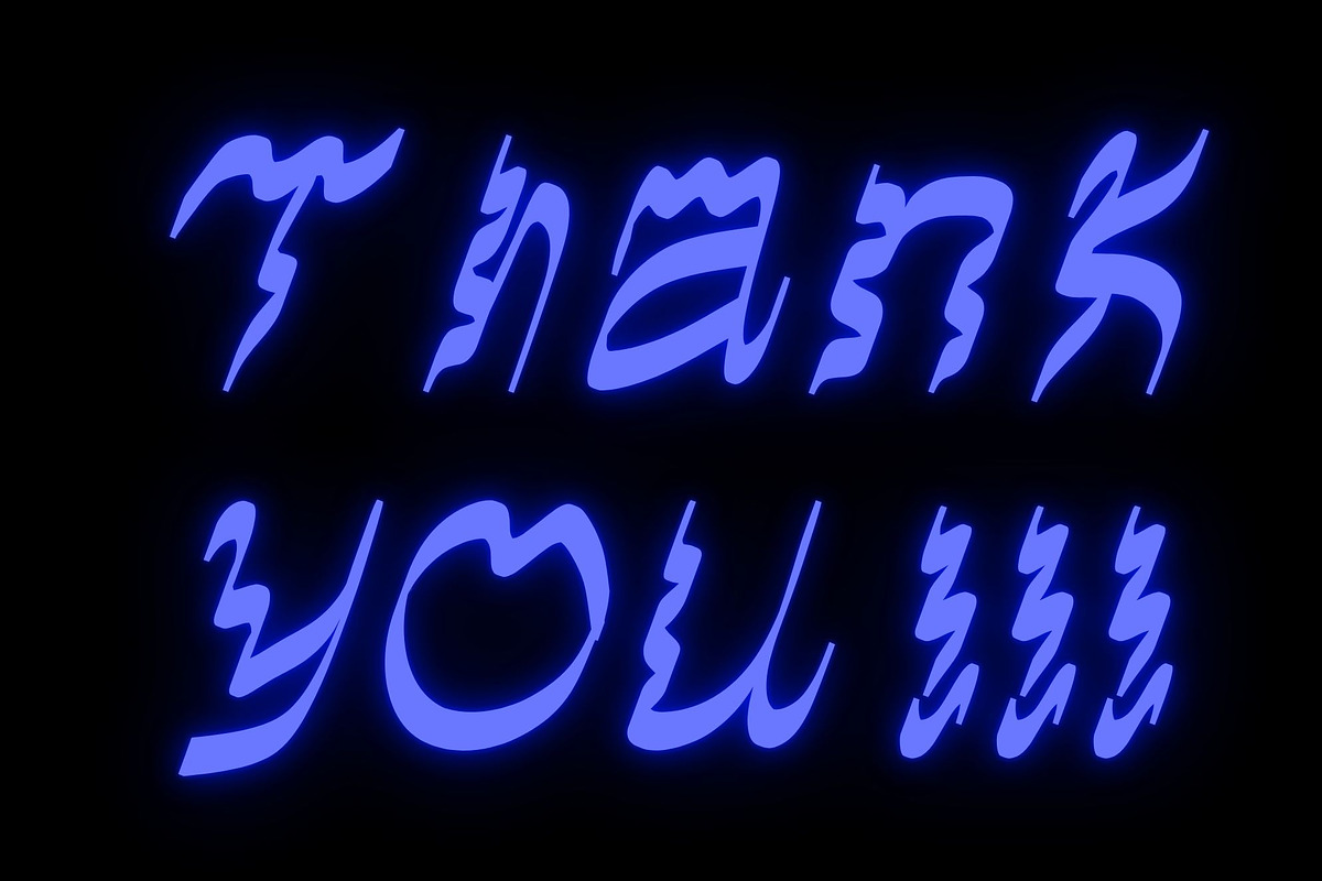 Waxy Love hand drawn Display Font, a Handwritten Font by Eryn Rose Design (Photo 14 of 14)