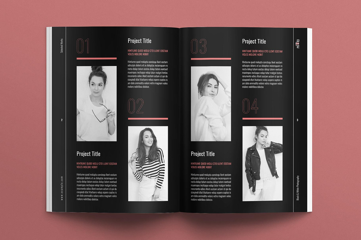 Photo Book Template Design Layout, a Brochure Template by TemplatesForest