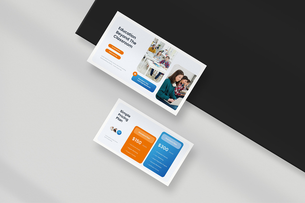 College Education PowerPoint, a Presentation Template by New Coral Design (Photo 5 of 6)