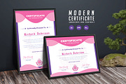 579. Modern Certificate Template, a Stationery Template by CreativeRezwan (Thumbnail 2 of 3)
