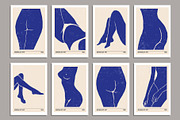 Abstract Female Figure Wall Art, a Background Graphic by C Design Studio (Thumbnail 3 of 12)