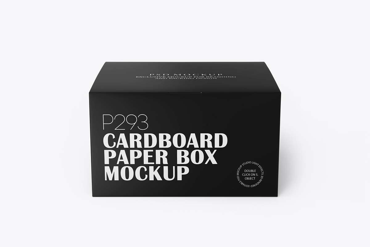 Rectangle Paper Gadget Box Mockup, a Packaging Mockup by Ram Studio (Photo 8 of 12)