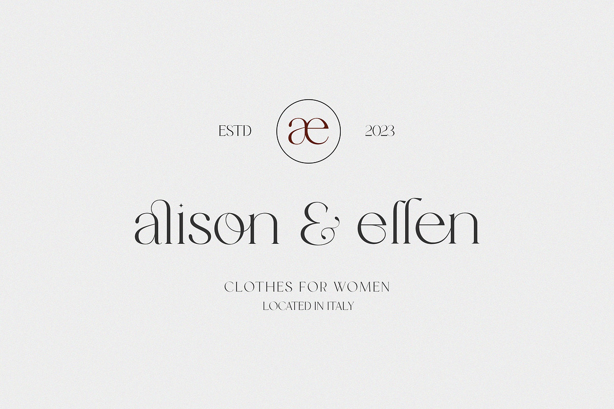 Catalina - Classy Ligature font, a Serif Font by dealitastudio (Photo 2 of 11)