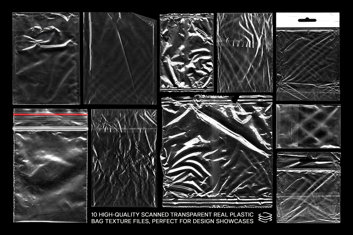 Small Plastic Bags Pack, a Packaging Mockup by Design Squad (Photo 2 of 8)