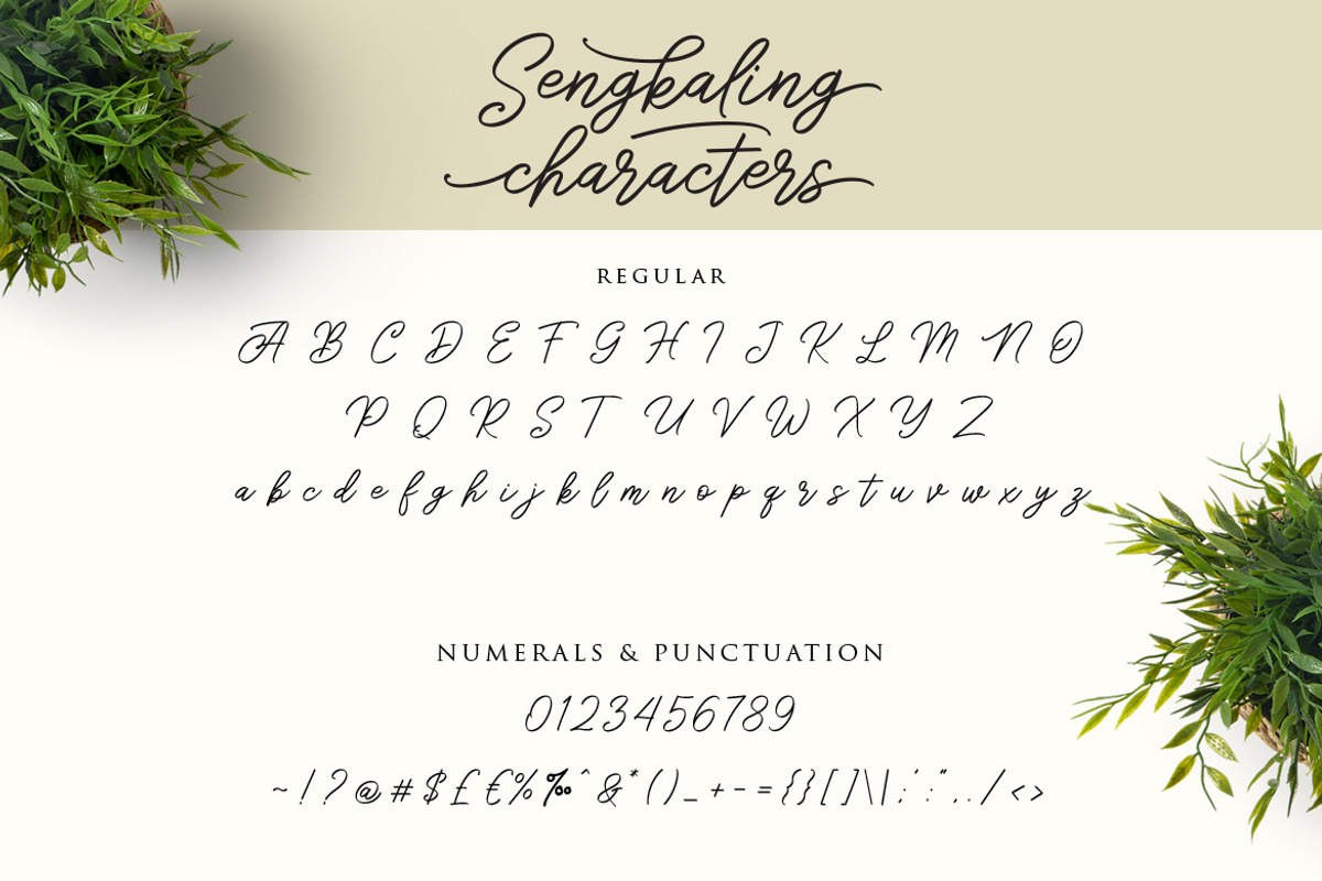Sengkaling Script preview 7
