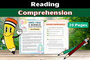 Reading comprehension passages pages, a Templates & Theme by Premium Digital Templates (Thumbnail 2 of 4)