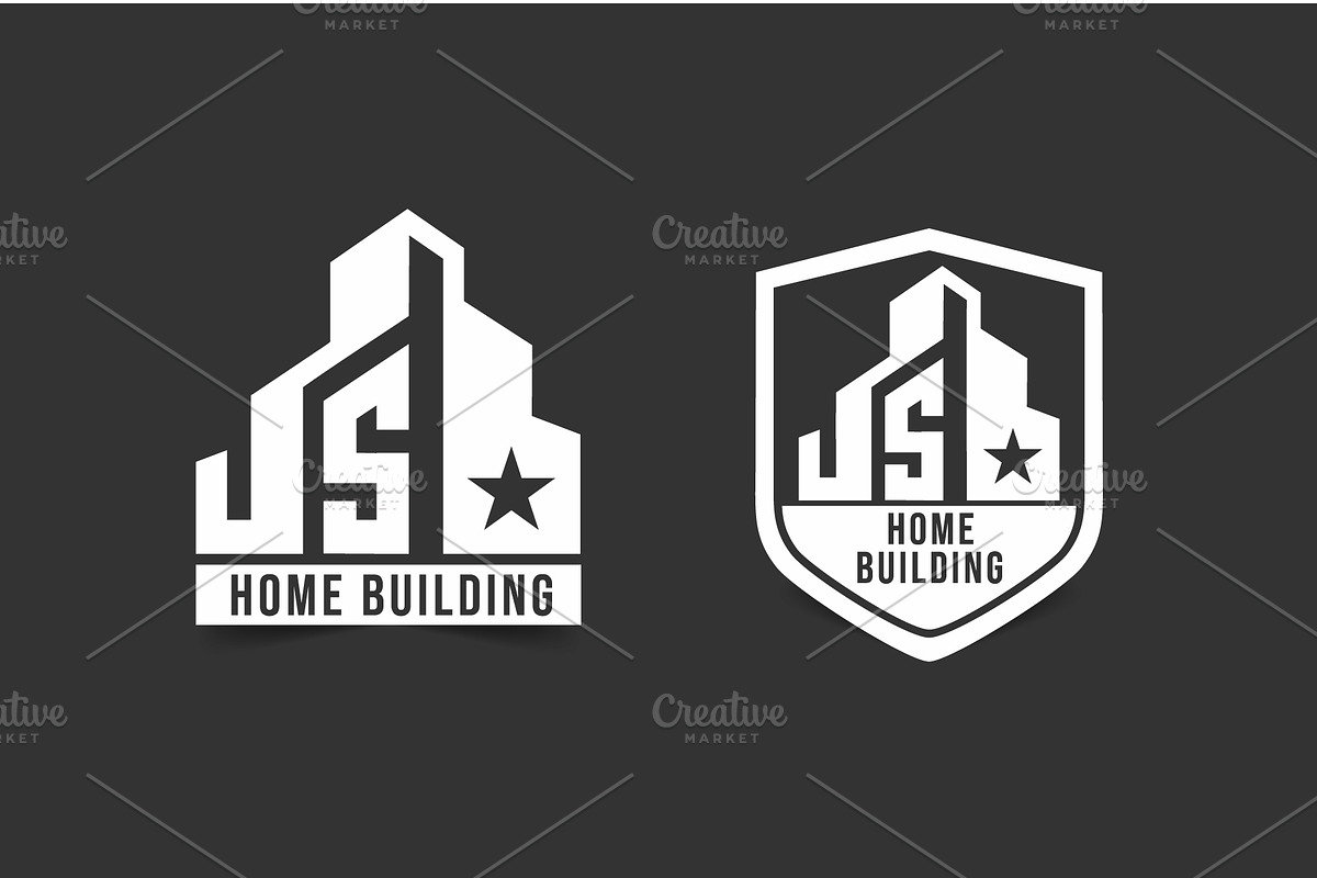 US Home Building Construction Logo, a Branding & Logo Template by indranesia (Photo 3 of 3)