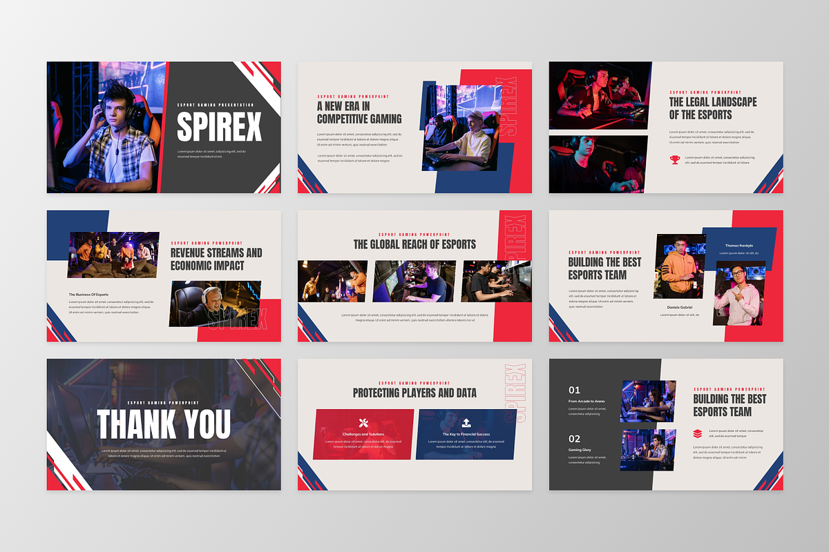 Spirex  - Esport Gaming Keynote, a Presentation Template by GraphauseProject (Photo 6 of 6)