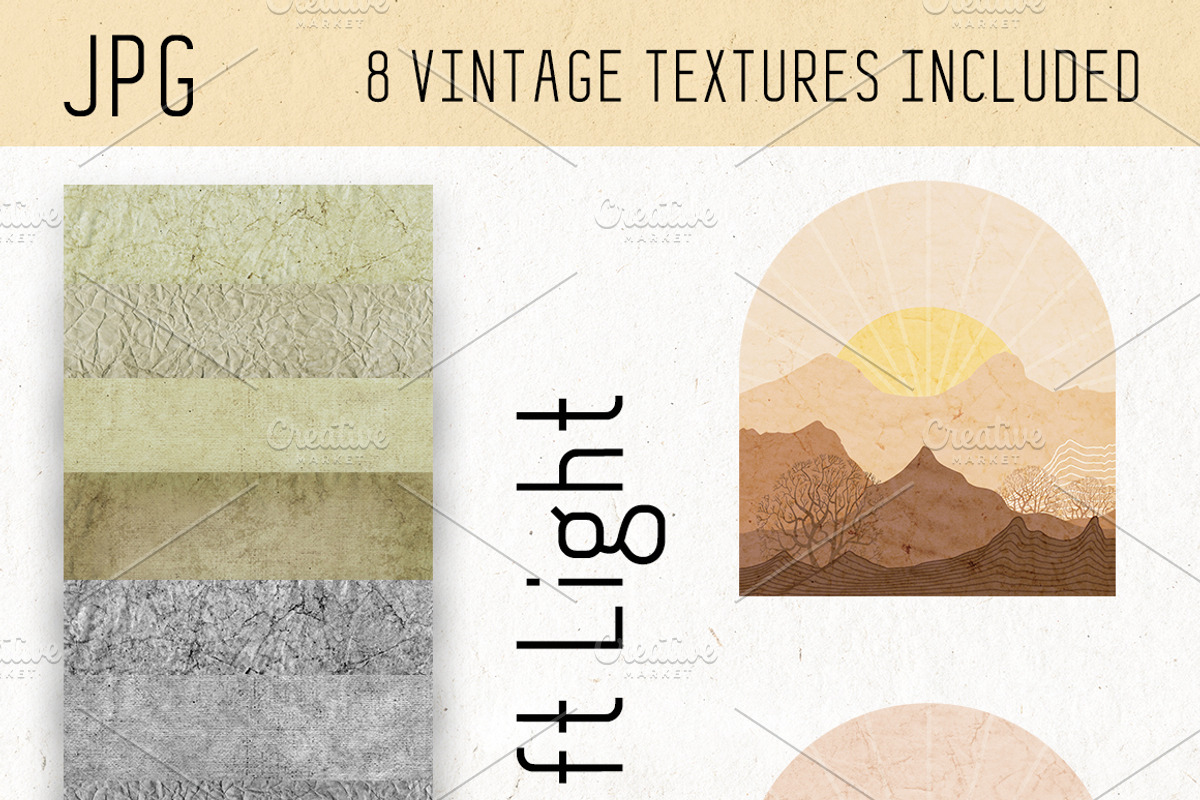 Desert - Boho Landscape Creator, an Animal Illustration by KomannaArt (Photo 10 of 10)