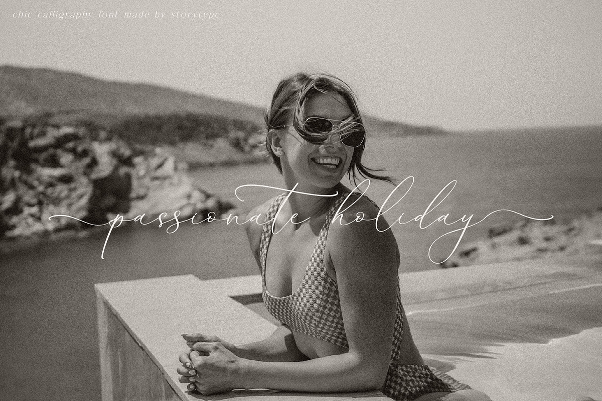 Authentiue Chic Calligraphy Font, a Script Font by Storytype Studio (Photo 6 of 15)