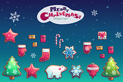 Kit of Christmas and New Year 4, a Card Template by Nearbirds (Thumbnail 2 of 3)