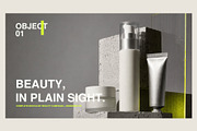 Brutalist Beauty Brand Campaign Kit, a Marketing Template by Dani Shami (Thumbnail 1 of 8)