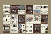 40 Event Marketing Canva Templates, a Social Media Template by Amaré Creative (Thumbnail 2 of 11)