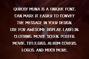 QUROSY MUNA, a Handwritten Font by Viswal Studio (Thumbnail 2 of 5)