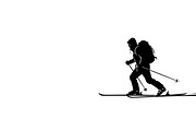 collection of Winter Ski Silhouette, an Illustration by Amazin_art (Thumbnail 2 of 33)
