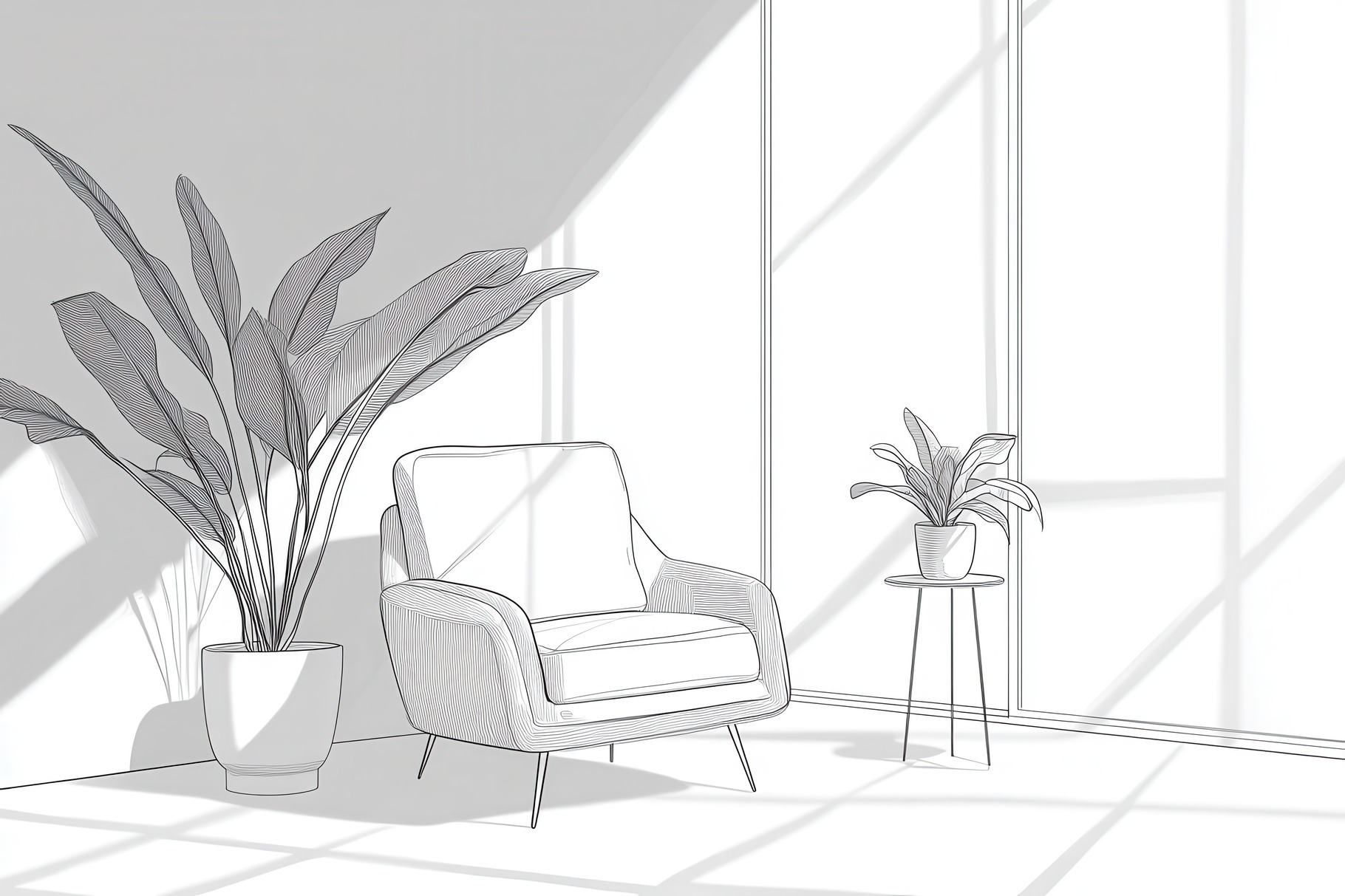 Stylish interior design idea, a Photo by Pavel_design