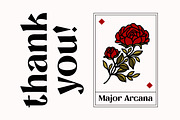 MAJOR ARCANA - Display Variable Type, a Serif Font by Artflorara (Thumbnail 21 of 21)