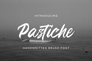 Pastiche – Handwritten Brush Font, a Handwritten Font by MERCI STUDIO (Thumbnail 1 of 8)