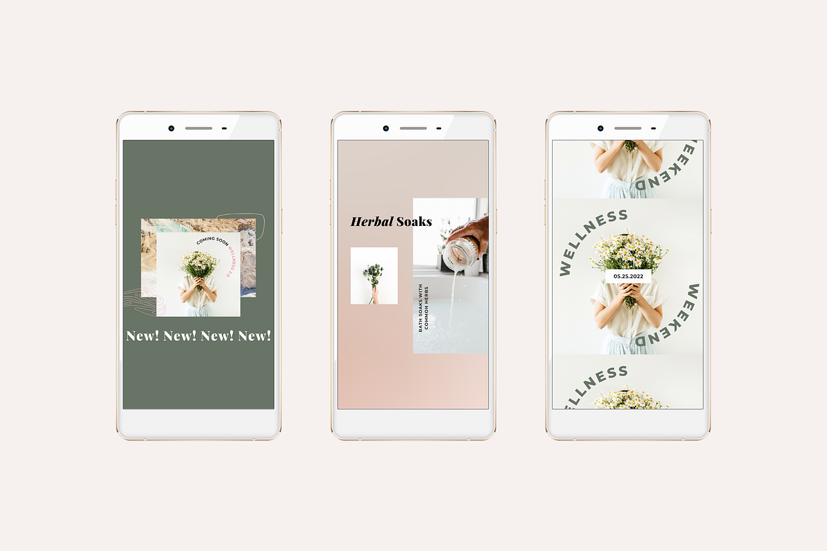 Health & Wellness Instagram Canva, a Social Media Template by Erin Cassidy (Photo 8 of 11)