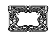 Vintage Ornamental Frame Bundle, an Illustration by hafijul (Thumbnail 46 of 51)
