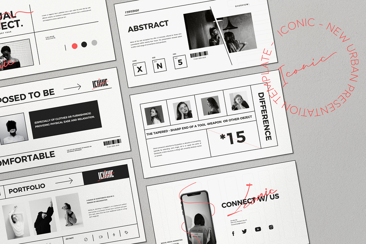 Iconic - Minimal Lookbook Keynote, a Presentation Template by Dirtytemp Studio (Photo 8 of 11)