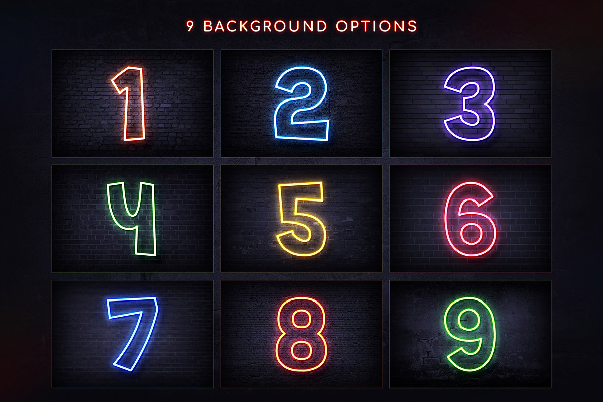 Custom Neon Sign Photoshop Mockup, a Mockup by Andrew Skoch Design (Photo 9 of 11)