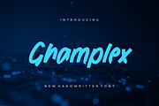 Ghamplex - Font, a Handwritten Font by artchiles_design (Thumbnail 1 of 5)