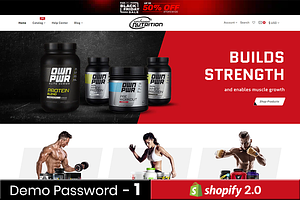 Nutrition Shopify 2.0 Theme