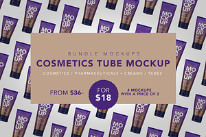 Cosmetics Package Mock-up